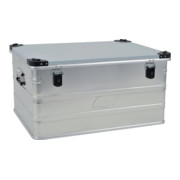 Alutec Aluminiumbox 157l 782X585X412mm m.Gummidichtung 8,2kg m.Stapelecken-1