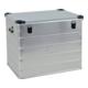 Alutec Aluminiumbox 240l 782x585x622mm m.Gummidichtung 10,0kg m.Stapelecken-1