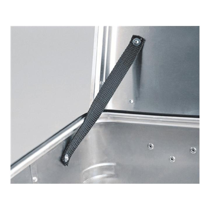 Alutec Aluminiumbox 415l 1192x790x517mm m.Gummidichtung 16,0kg m.Stapelecken