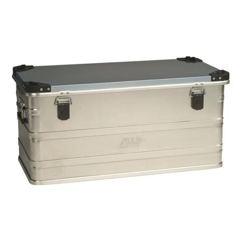 Alutec Aluminiumbox 91l 782x385x379mm m.Gummidichtung 6,1kg m.Stapelecken