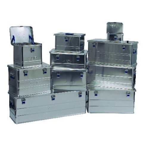 Alutec Boîte en aluminium COMFORT 140 Dimensions 870x460x350mm