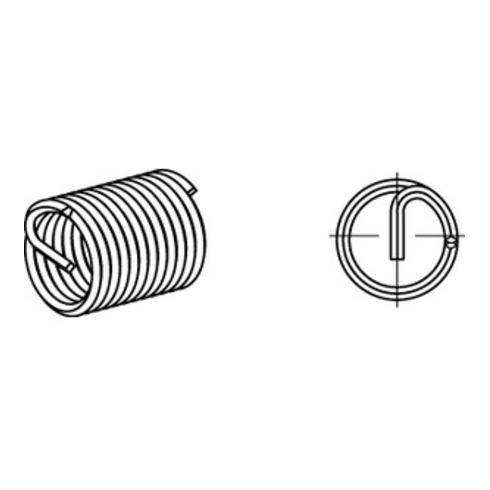 Amecoil Gewindeeinsatz DIN 8140 Typ SR Edelstahl A2