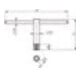 AMF 4KT clé à douille DIN904 SW13mm brunie traitée thermique-4
