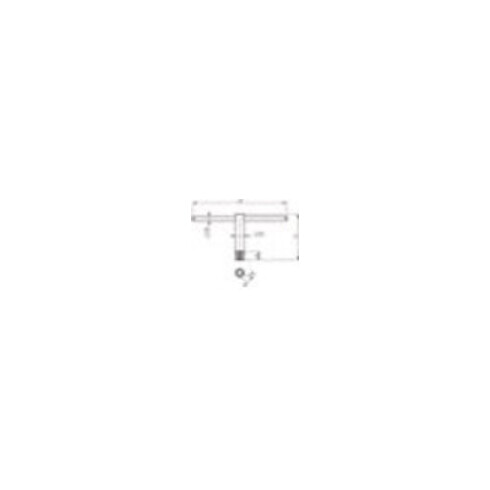 AMF 4KT clé à douille DIN904 SW13mm brunie traitée thermique