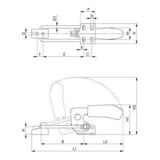 AMF Andrückschr. comfortline 6890C Gr. 1
