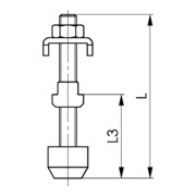 AMF Andrückschraube Nr.6890NI 2/M6x35 f.offene Haltearme-4