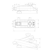 AMF Befestigungssatz 7600BF-30 M16x24