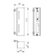 AMF Boîtier de serrure 147B-30 à souder-5