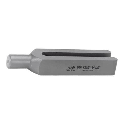 Pinces à fourche AMF DIN 6315C avec ergot de serrage rond Rainure