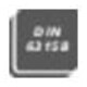 AMF Bride de serrage en U biseautée 9X80 mm