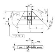 AMF Butée d'angle no.6353 200-4