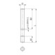 AMF Cache latéral rainures en T 6486AS 18mm-5