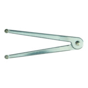 AMF Chiave a compasso con aste regolabili diritta, acciaio legato, DN perno: 3mm-3