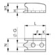 AMF Coussinet de serrage DIN6326 BK combinaison réglable en continu-4