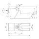 AMF Couvre-latéral rainures en T 6486AO 14 mm-5