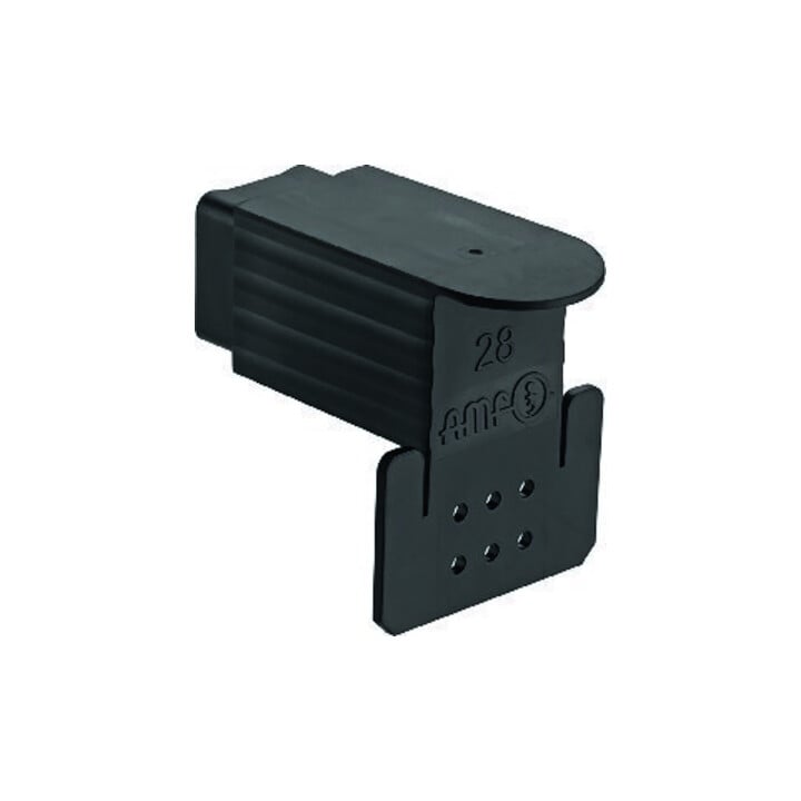 AMF Couvre-latéral rainures en T 6486AS 16mm
