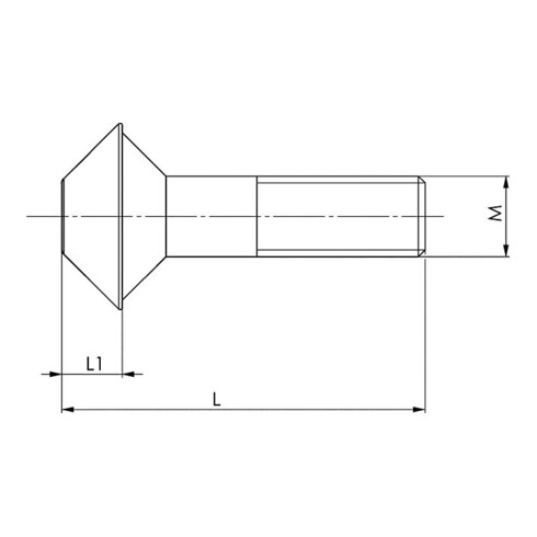 AMF Dispositivo di fissaggio a spinta e trazione con piede angolare