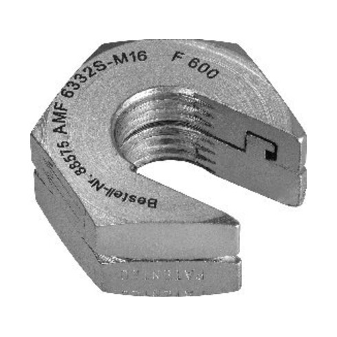 Ecrou à desserrage rapide No.6332S sans collerette AMF