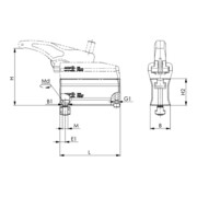 AMF Élément intermédiaire grand 6425Z-300mm