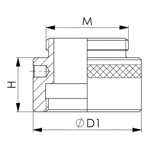 AMF Fußelement 6425FB