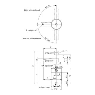 AMF Gabelspanneisen DIN 6315GN