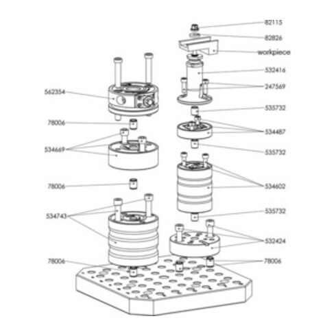 AMF Gegenkasten 146ET-40 STA ktg. 40mm