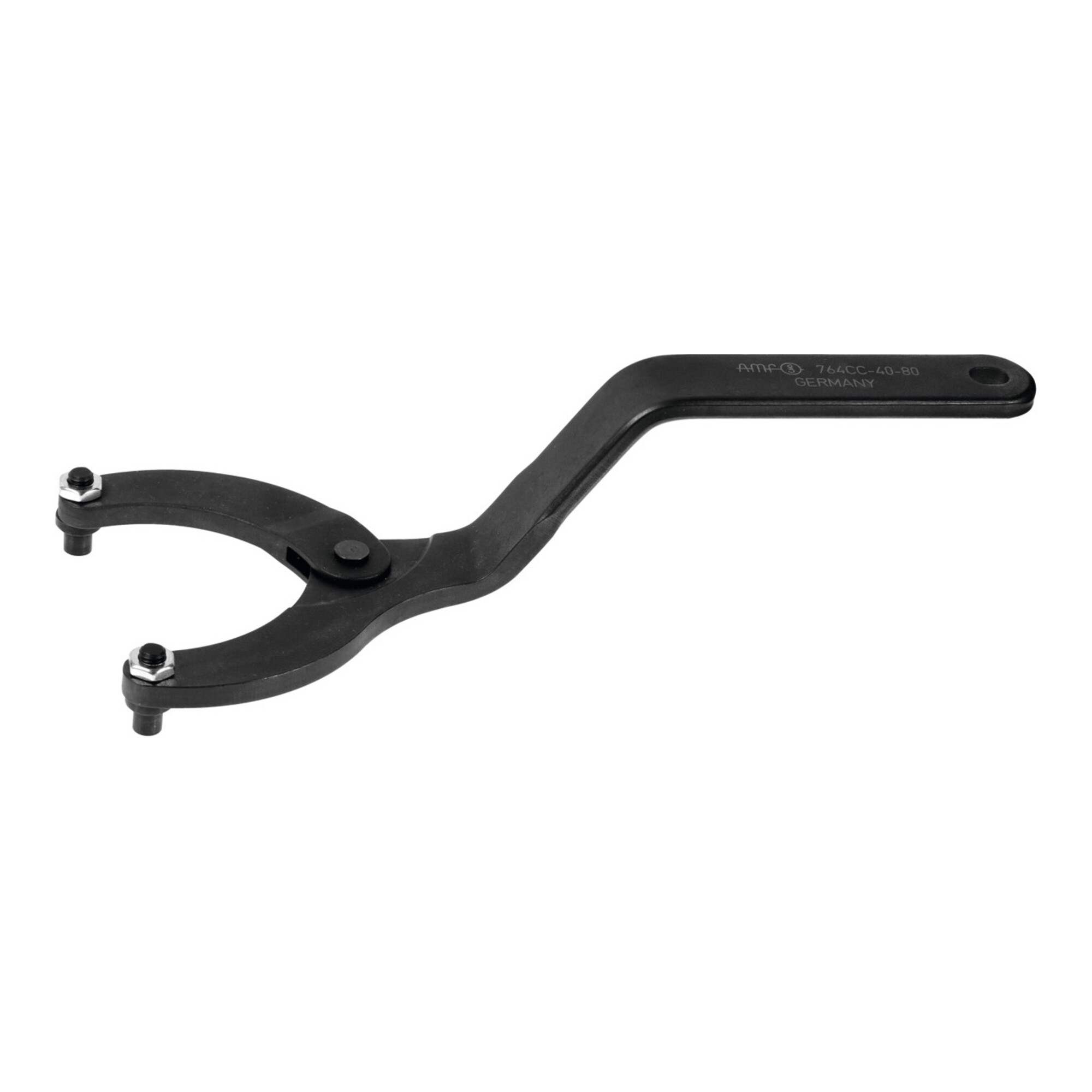 AMF Gelenk-Stirnlochschlüssel Gekröpft 80/4 Mm