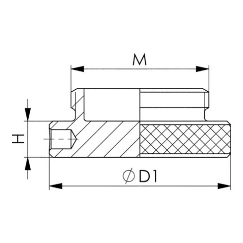 AMF Gewindeadapter 6425GA-M24