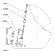 AMF Hakenschlüssel mit Zapfen 110/115 mm
