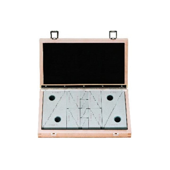 AMF Jeu de cales crénelées en coffret bois