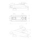 AMF Kit de fixation 7600BF-30 M16x24-1