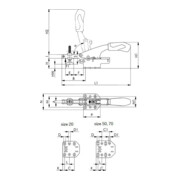 AMF Kit de fixation 7600BF-43 M16x18