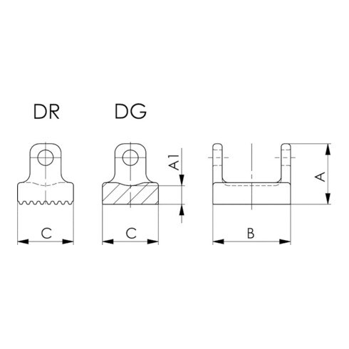 AMF Kraftspanner verschiebbar lang 2
