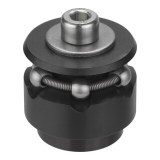 AMF Los T-groefstuk, geslepen, voor het afstellen, Groefmaat b1 van de machine: 16 mm