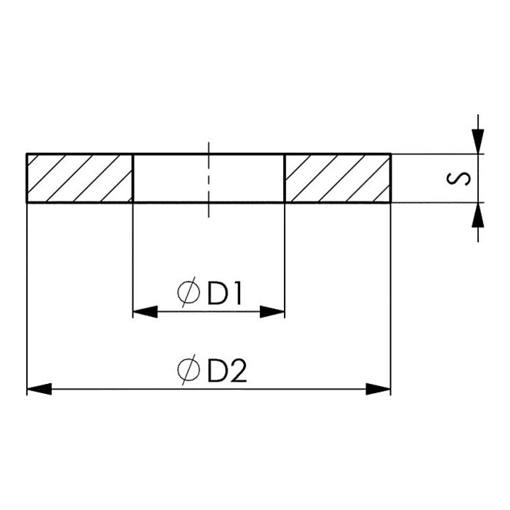 AMF Paire de butées parallèles 14 mm