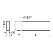 AMF Parallelunterlagen-Paar DIN6346P H.100xB.40xL.400mm-4