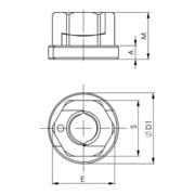 AMF Parallelunterlagen-Paar Nr.6348PS H.33xB.10xL.125mm Standard-2