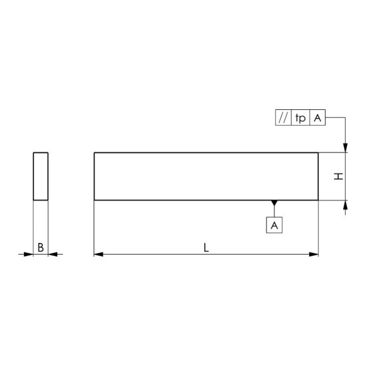 AMF Parallelunterlagen-Satz Nr.6348P 20Paar L.100mm Präzision