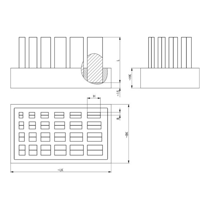 AMF Parallelunterlagen-Satz Nr.6348P 20Paar L.100mm Präzision