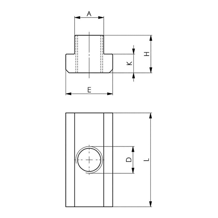 AMF Parallelunterlagenpaar n°6348PSP H19xL6xP100mm Superprécision