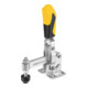 Pince verticale AMF, pied horizontal, inoxydable, No. 6800NI-1