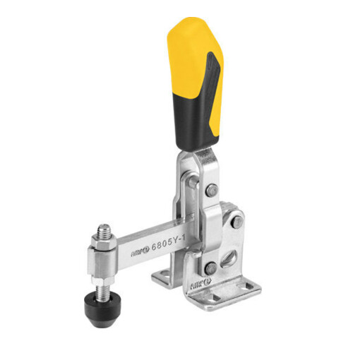 Pince verticale AMF, pied horizontal, inoxydable, No. 6800NI