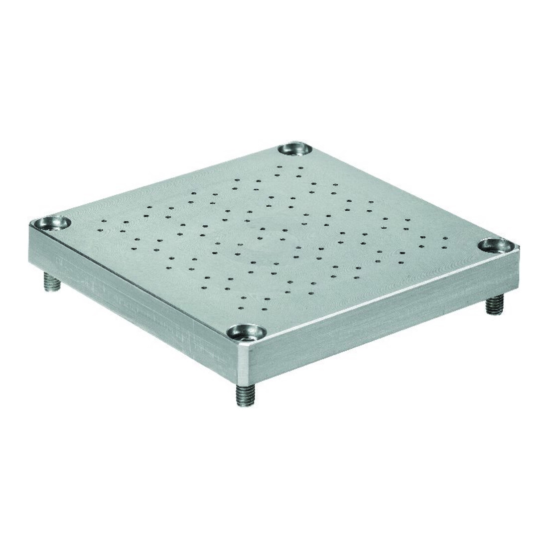 AMF Plaque d'adaptation alu 78x78x10