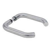 AMF Poignée de porte 419G, acier inoxydable VK8, TS30-50mm, forme ronde