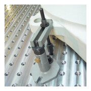 AMF Poignée de porte à trou 418L, F1, VK8, TS 30-50, forme angulaire-4