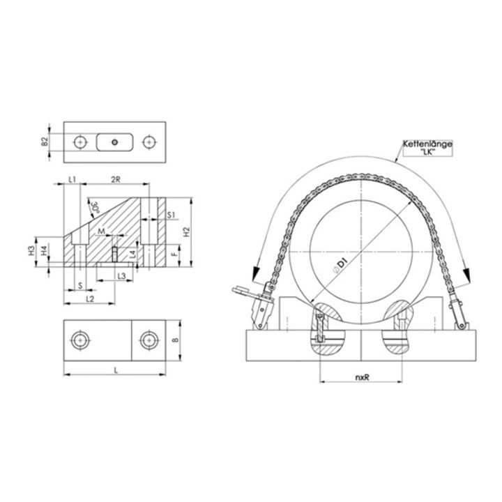 AMF Prismenteil Nr.6540P 12-120