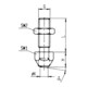 AMF Rasten-Spannhebel 12 mm-1