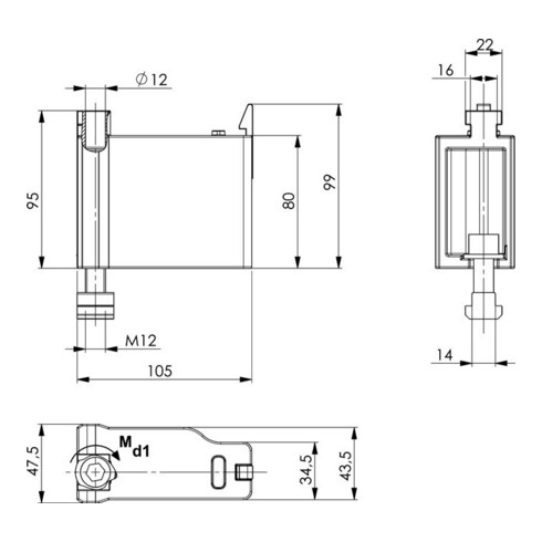AMF Richt-Keil „Herkules“ 190 Mm