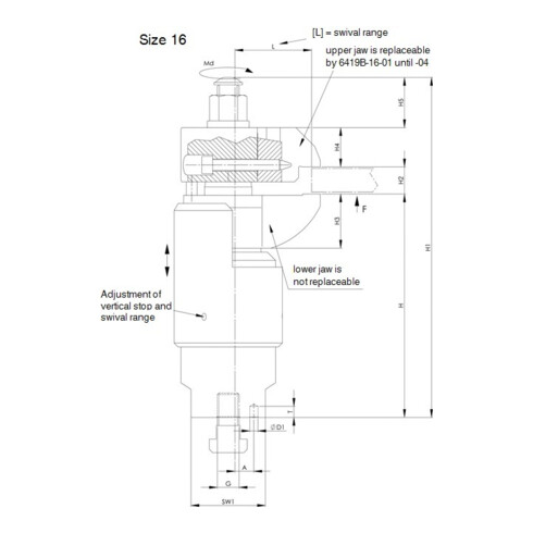 Richtkeil HERKULES 63/ 50- 63 mm AMF