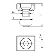 Richtkeil HERKULES 63/ 50- 63 mm AMF-4